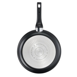 Τηγάνι Tefal G2550472, 24 cm, επικάλυψη τιτανίου, Thermo-Spot, Induction, Χωρίς PFOA, Μαύρο