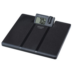 Adler AD 8182 Scale, Up to 180 kg, Projector, LCD Display, 4 x AAA Batteries, Black