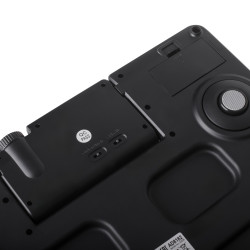 Adler AD 8182 Scale, Up to 180 kg, Projector, LCD Display, 4 x AAA Batteries, Black