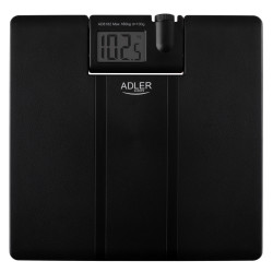 Adler AD 8182 Scale, Up to 180 kg, Projector, LCD Display, 4 x AAA Batteries, Black