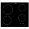 Whirlpool AKT 8090/NE Built-In Ceramic Cooktop, 6200W, 4 zones, 9 power levels, Residual Heat Indicators, Timer, Black