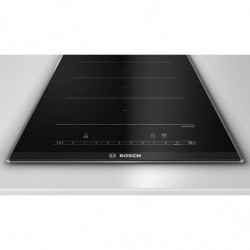 Bosch PXX375FB1E Built-In Ceramic Cooktop, 3700W, 2 zones, 17 settings, ComfortProfile, QuickStart, Induction, Black