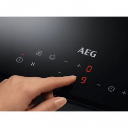AEG HRB32310CB Built-in Ceramic Cooktop, 2900W, 2 zones, 9 power levels, OptiHeat, Timer, Black