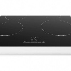 Bosch PUE611BB5E Built-In Ceramic Cooktop, 4600W, 4 zones, 17 settings, TouchSelect, ReStart, Induction, Black