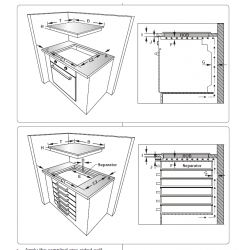 Plita vitroceramica incorporabila Sharp KH-3I25NT0K-EU, 3500W, 2 zone, 9 trepte, Timer, Booster, Inductie, Negru