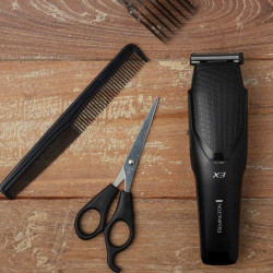 Remington Power X3 HC3000GP Hair Clipper, Up to 40 minutes of battery life, Stainless steel blades, USB, Accessories, Black