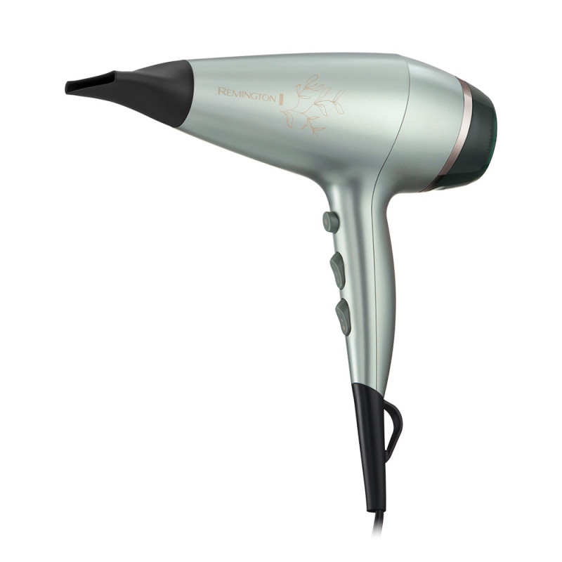 Remington Botanicals AC5860 Hair Dryer, 2300 W, 2 speeds, 3 heat settings, Cool shot, Accessories, Green