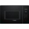 Bosch BFL554MB0 Built-In Microwave Oven, 25 L, 1450 W, 7 Programs, LED Display, Memory Function, Black