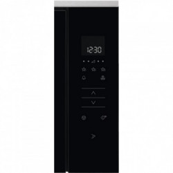 Electrolux KMFE172TEX Built-In Microwave Oven, 17 L, 800 W, 5 Power Levels, Touch Controls, Timer, Interior Light, Black