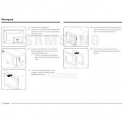 Вградена микровълнова фурна Samsung MG23A7013CB/OL , Електронно , 23