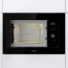 Микровълнова фурна за вграждане Gorenje BM201AG1BG, 20 л, 1000 W, 5 нива, Грил, 15 програми, Размразяване, Touch Screen, Черен