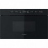 Whirlpool MBNA920B Built-In Microwave Oven, 22 L, 750 W, 4 Shelves, Grill, Defrost, Timer, Automatic Programs, Black