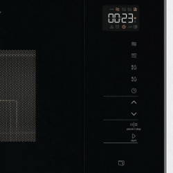 Gorenje BMI251SG3BG Built-in Microwave Oven, 25 L, 1200 W, 5 Shelves, 15 Programs, Grill, Defrost, AquaClean, Black