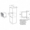 Cuptor cu microunde încorporat Gorenje BMI251SG3BG, 25 l, 1200 W, 5 niveluri, 15 programe, Grătar, Dezghețare, AquaClean, Negru