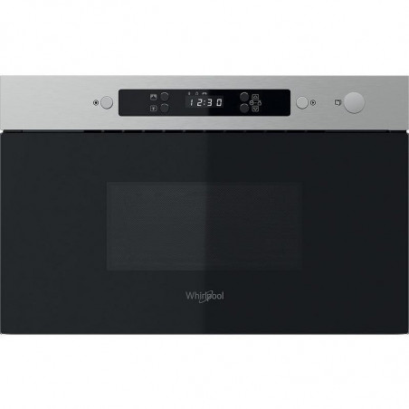 Whirlpool MBNA900X Built-In Microwave Oven, 22 L, 750 W, Quick Defrost, Interior Light, Digital Controls, Silver