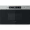 Whirlpool MBNA920X Built-In Microwave Oven, 22 L, 700 W, Quartz Grill, Quick Defrost, Memory Function, Silver