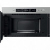 Whirlpool MBNA920X Built-In Microwave Oven, 22 L, 700 W, Quartz Grill, Quick Defrost, Memory Function, Silver