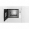 Cuptor cu microunde de încastrat Bosch BFL524MW0, 20 l, 800 W, 7 programe, Memorie, Dezghețare, Alb