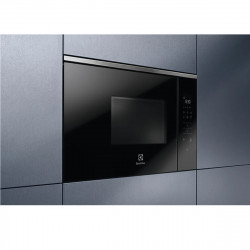 Electrolux KMFE172TEX Built-In Microwave Oven, 17 L, 800 W, 5 Power Levels, Touch Controls, Timer, Interior Light, Black