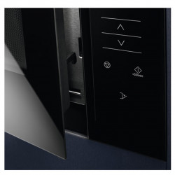 Electrolux KMFE172TEX Built-In Microwave Oven, 17 L, 800 W, 5 Power Levels, Touch Controls, Timer, Interior Light, Black