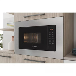 Вградена микровълнова фурна Indesit MWI 120 GX , Сензорно , 20 l