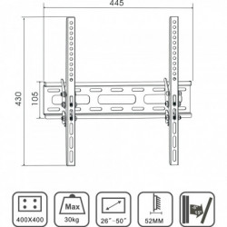 Стойка за телевизор X-TREMER 2650T