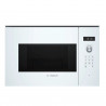 Cuptor cu microunde de încastrat Bosch BFL524MW0, 20 l, 800 W, 7 programe, Memorie, Dezghețare, Alb