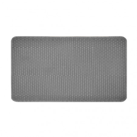 Pad pentru litiera pisici PetWant Litter Clean Pad, Design cu 2 straturi, Impermeabil, Gri