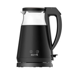 Deerma SH90W Electric Kettle, 1700 W, 1.7 L, Keep Warm, Stainless Steel, Touch Control, LED Display, Black