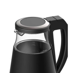 Deerma SH90W Electric Kettle, 1700 W, 1.7 L, Keep Warm, Stainless Steel, Touch Control, LED Display, Black