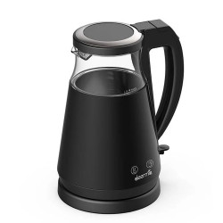 Deerma SH90W Electric Kettle, 1700 W, 1.7 L, Keep Warm, Stainless Steel, Touch Control, LED Display, Black