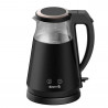 Deerma SH90W Electric Kettle, 1700 W, 1.7 L, Keep Warm, Stainless Steel, Touch Control, LED Display, Black