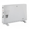 Rosberg R51974ET Underfloor Convector Heater, 2500W, 3 Settings, Turbo, Thermostat, Auto Shut-off, White