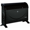 Convector electric Rosberg R51974A, 2000W, 3 trepte, Termostat, Negru