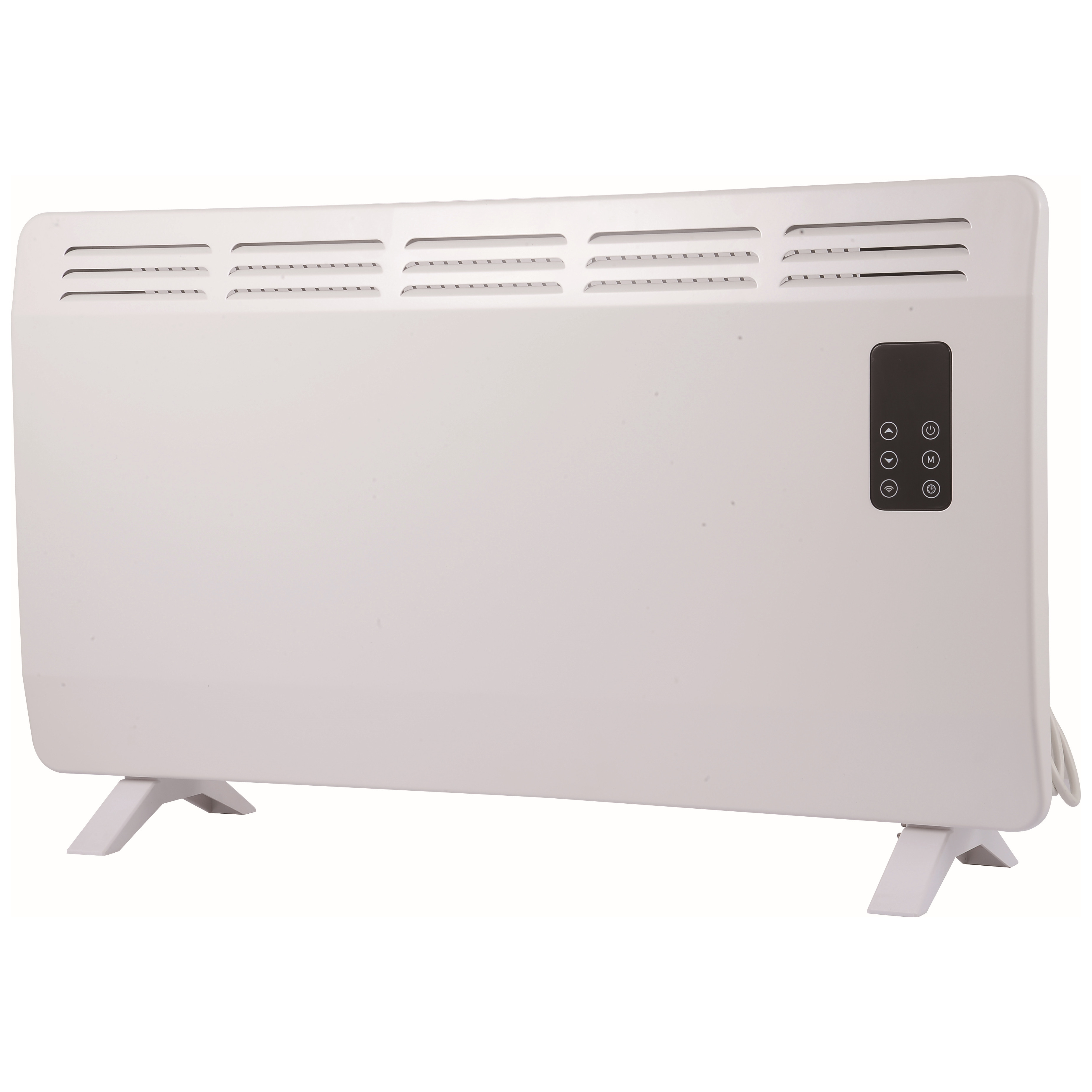 Конвекторен отоплител Oliver Voltz OV51974D, 2400W, Дистанционно управление, WiFi, Tuya, Бял