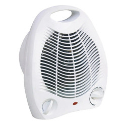 Rosberg fűtőventilátor R51970G, 2000W, 3 fokozat, termosztát, hűvös levegő, fehér