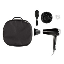 Remington D3171GP Hair Dryer Gift Set, 2 speeds, 3 heat settings, Cool shot, Accessories, Black