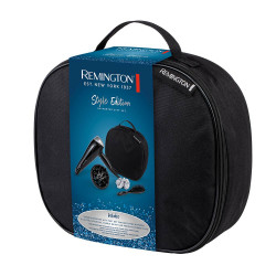 Remington D3171GP Hair Dryer Gift Set, 2 speeds, 3 heat settings, Cool shot, Accessories, Black