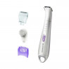 Γυναικείο τρίμερ για μπικίνι Remington Smooth and Silky WPG4035, 0,00-6 mm, 30 λεπτά λειτουργίας, 3 εξαρτήματα, Ασύρματο, Λευκό