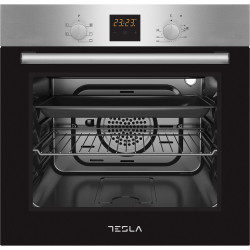 Cuptor incorporabil Tesla BO700SX, 2300 W, 56 L, 5 programe, Clasa A, Timer, Inox