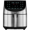 Friteuza cu aer cald Tesla AF701BX, 1700W, 7 l, 12 programe, Acoperire antiaderenta, Ecran tactil, Inox