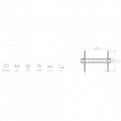 Стойка за телевизор Crown WM45K3780ST / KL31-46T