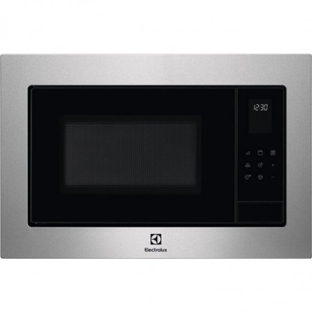 Микровълнова фурна за вграждане Electrolux EMS4253TEX, 25л, 1000 W, 8 нива, Грил, Автоматични програми, Дигитален дисплей, Сребрист/черен