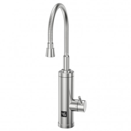 ELITE EHSD-2571 Water Heater, Metal, 360° Rotation, Digital Display, IPX4, Silver