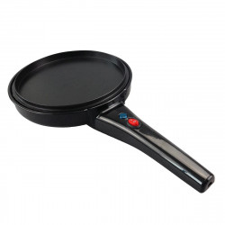 Kumtel HMP-03 Electric Skillet with Lid, 1200W, Non-stick Coating, Measuring Cup, Black