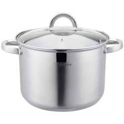 Klausberg KB 7738 Spaghetti Pot, 24 cm, 7 L, 3-piece set, Induction, Silver