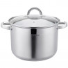 Klausberg KB 7738 Spaghetti Pot, 24 cm, 7 L, 3-piece set, Induction, Silver