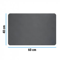 Drainify Absorbent Kitchen Mat, 40x60 cm, Multifunctional, Easy to Clean, Diatomite, Dark Gray