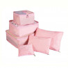 Home & Marker Packerpro 6-in-1 Storage and Travel Bags, Waterproof, Pink