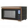 Мини фурна Laretti LR-EC3908, 2000 W, 45 л, 230C, Грил, Конвекция, LCD дисплей, Бронзов